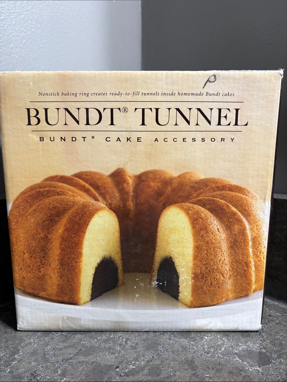 Nordic Ware Bumdt Tunnel Bundt Cake Accessory - Cream